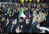 مراسم چهلمین روز شهادت امام شهید و گرامیداشت شهدای جنگ رمضان لامرد - فارس