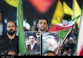 مراسم چهلمین روز شهادت امام شهید و گرامیداشت شهدای جنگ رمضان لامرد - فارس