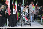مراسم چهلمین روز شهادت امام شهید و گرامیداشت شهدای جنگ رمضان لامرد - فارس