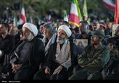 مراسم چهلمین روز شهادت امام شهید و گرامیداشت شهدای جنگ رمضان لامرد - فارس