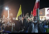 مراسم چهلمین روز شهادت امام شهید و گرامیداشت شهدای جنگ رمضان لامرد - فارس