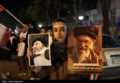 تجمع مقابل وزارت امور خارجه در مشهد