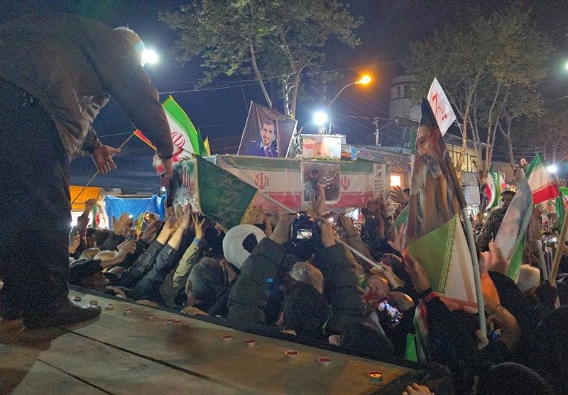 ناوبان شهید «تراهی» در آغوش مردم شهیدپرور لنگرود