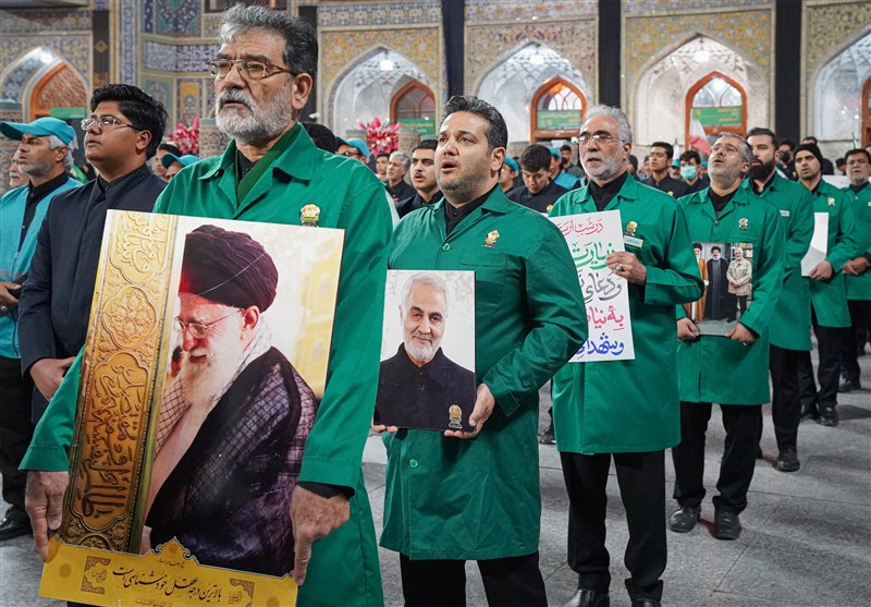 حرم امام رضا(ع) , امام رضا (ع) , آستان قدس رضوی , خادمیاران رضوی , زائر رضوی , مشهد مقدس , اخبار مشهد , خراسان رضوی , رهبر انقلاب , شهید امام خامنه ای (ره) , 