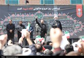 مراسم باشکوه چهلمین روز رهبر شهید به روایت تصاویر در اردبیل