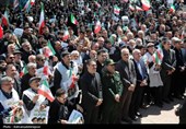 مراسم باشکوه چهلمین روز رهبر شهید به روایت تصاویر در اردبیل