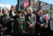 مراسم باشکوه چهلمین روز رهبر شهید به روایت تصاویر در اردبیل