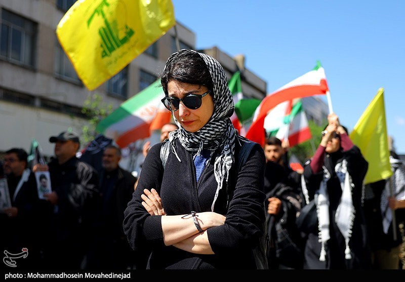 مراسم عزاداری چهلمین روز شهادت رهبر انقلاب در تهران - 1