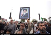 اجتماع عزاداران اربعین شهادت قائد امت امام خامنه‌ای در بندرعباس