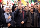 اجتماع عزاداران اربعین شهادت قائد امت امام خامنه‌ای در بندرعباس