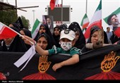 اجتماع عزاداران اربعین شهادت قائد امت امام خامنه‌ای در بندرعباس