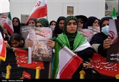 اجتماع عزاداران اربعین شهادت قائد امت امام خامنه‌ای در بندرعباس