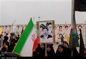 اجتماع عزاداران اربعین شهادت قائد امت امام خامنه‌ای در بندرعباس