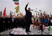 حضور حماسی مردم بندرعباس در مراسم اربعین رهبر شهید امت