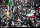 مراسم عزاداری چهلمین روز شهادت رهبر انقلاب در کرمانشاه