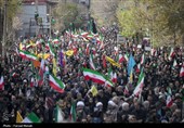 مراسم عزاداری چهلمین روز شهادت رهبر انقلاب در کرمانشاه