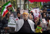 تشییع پیکر شهید سردار مجید خادمی و شهدای حملات آمریکایی ـ صهیونی در شیراز