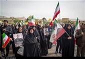 تشییع پیکر شهید سردار مجید خادمی و شهدای حملات آمریکایی ـ صهیونی در شیراز
