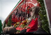 تشییع پیکر شهید سردار مجید خادمی و شهدای حملات آمریکایی ـ صهیونی در شیراز