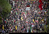 تشییع پیکر شهید سردار مجید خادمی و شهدای حملات آمریکایی ـ صهیونی در شیراز