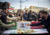 تشییع پیکر شهید سردار مجید خادمی و شهدای حملات آمریکایی ـ صهیونی در شیراز