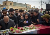 تشییع پیکر شهید سردار مجید خادمی و شهدای حملات آمریکایی ـ صهیونی در شیراز