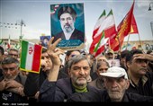 تشییع پیکر شهید سردار مجید خادمی و شهدای حملات آمریکایی ـ صهیونی در شیراز