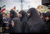 تشییع پیکر شهید سردار مجید خادمی و شهدای حملات آمریکایی ـ صهیونی در شیراز