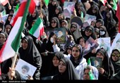 مراسم عزاداری چهلمین روز شهادت رهبر انقلاب در همدان