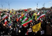مراسم عزاداری چهلمین روز شهادت رهبر انقلاب در همدان