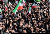 مراسم عزاداری چهلمین روز شهادت رهبر انقلاب در همدان