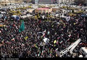 مراسم عزاداری چهلمین روز شهادت رهبر انقلاب در همدان