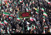 مراسم عزاداری چهلمین روز شهادت رهبر انقلاب در همدان