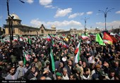 مراسم عزاداری چهلمین روز شهادت رهبر انقلاب در همدان