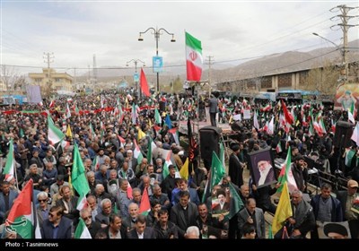 حضور پرشور مردم یاسوج در اربعین شهادت قائد امت اسلامی+تصاویر
