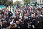 مراسم عزاداری چهلمین روز شهادت رهبر انقلاب در ارومیه