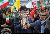 مراسم عزاداری چهلمین روز شهادت رهبر انقلاب در ارومیه
