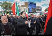 مراسم عزاداری چهلمین روز شهادت رهبر انقلاب در ارومیه