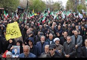 مراسم عزاداری چهلمین روز شهادت رهبر انقلاب در ارومیه