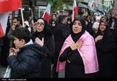 مراسم عزاداری چهلمین روز شهادت رهبر انقلاب در ارومیه