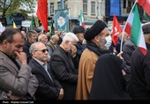 مراسم عزاداری چهلمین روز شهادت رهبر انقلاب در ارومیه