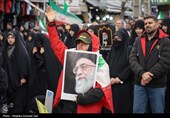 مراسم عزاداری چهلمین روز شهادت رهبر انقلاب در ارومیه