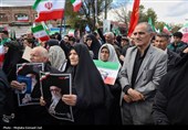 مراسم عزاداری چهلمین روز شهادت رهبر انقلاب در ارومیه