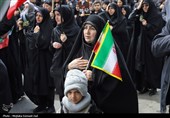مراسم عزاداری چهلمین روز شهادت رهبر انقلاب در ارومیه