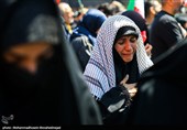مراسم عزاداری چهلمین روز شهادت رهبر انقلاب در تهران - 1