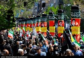 مراسم عزاداری چهلمین روز شهادت رهبر انقلاب در تهران - 1
