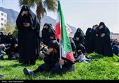 مراسم عزاداری چهلمین روز شهادت رهبر انقلاب در خرم آباد