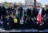 مراسم عزاداری چهلمین روز شهادت رهبر انقلاب در خرم آباد