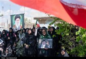 مراسم عزاداری چهلمین روز شهادت رهبر انقلاب در خرم آباد