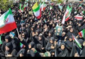 مراسم عزاداری چهلمین روز شهادت رهبر انقلاب در خرم آباد
